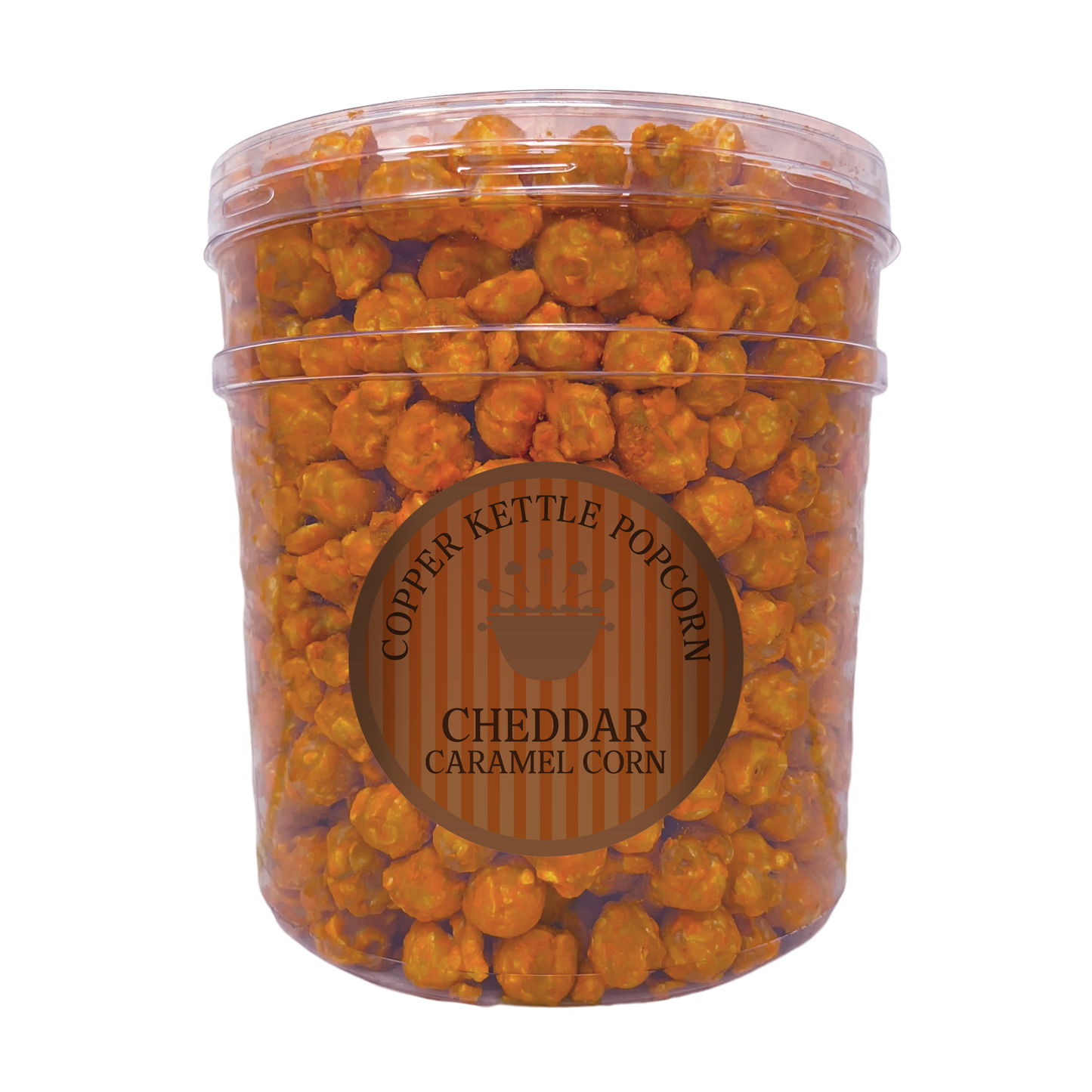 Cheddar Coated Caramel Tub - 22 Servings