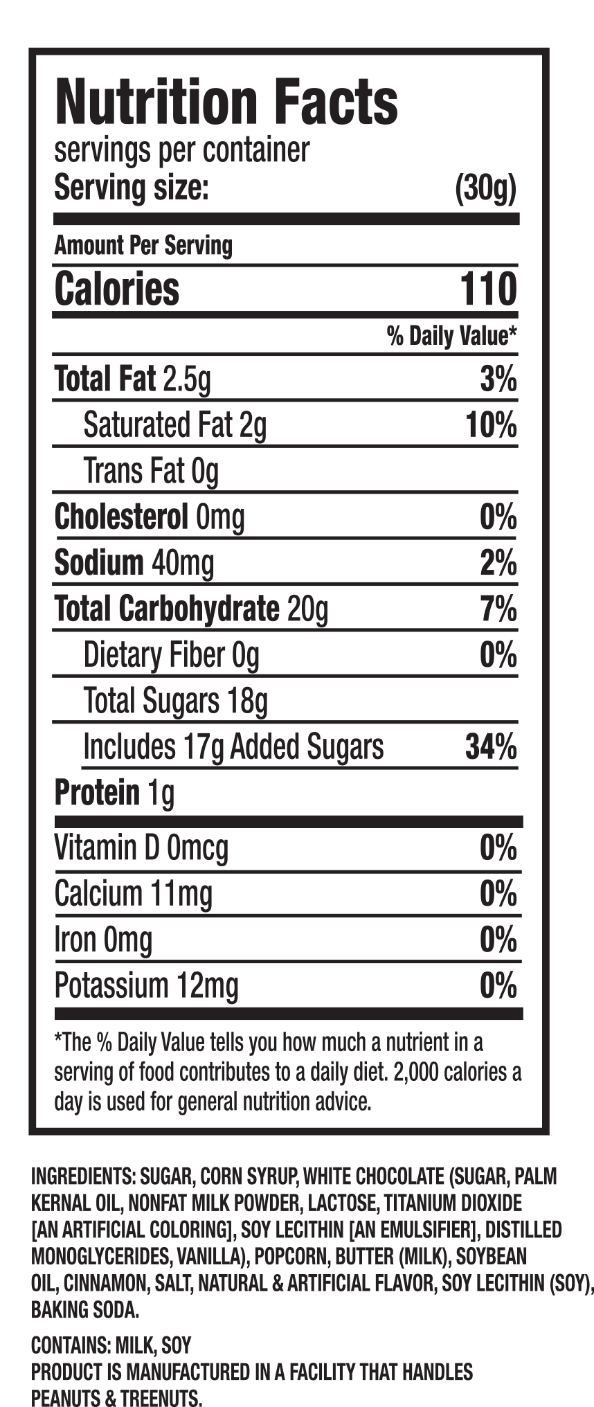 Cinnamon Drizzle Bag - 4 Serving