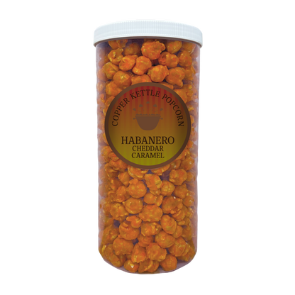 Habanero Cheddar Caramel Canister - 12 Serving