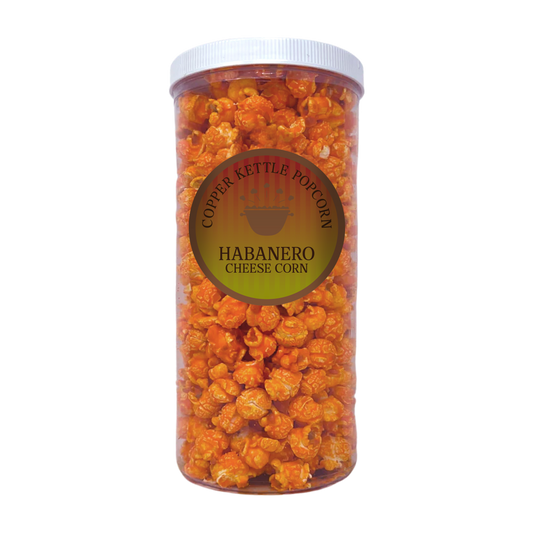 Habanero Cheese Popcorn Canister - 12 Serving