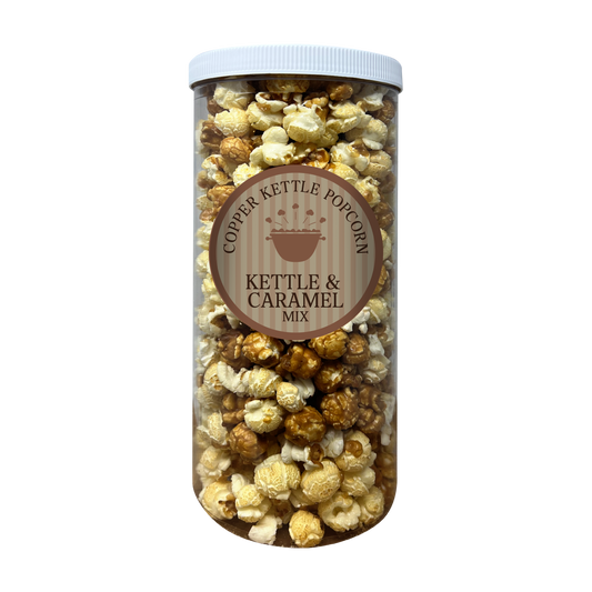 Kettle & Caramel Mix Canister - 12 Servings