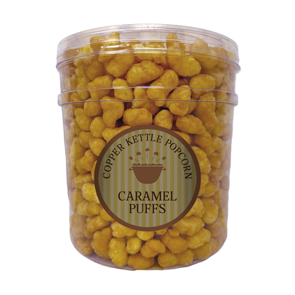 Caramel Puffs Tub - 22 Servings