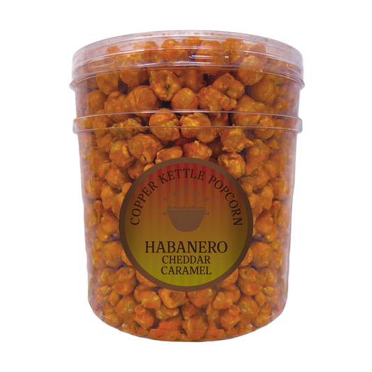 Habanero Cheddar Caramel Tub - 22 Servings