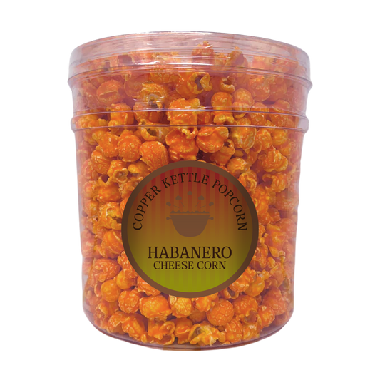 Habanero Cheese Popcorn Tub  - 22 Servings